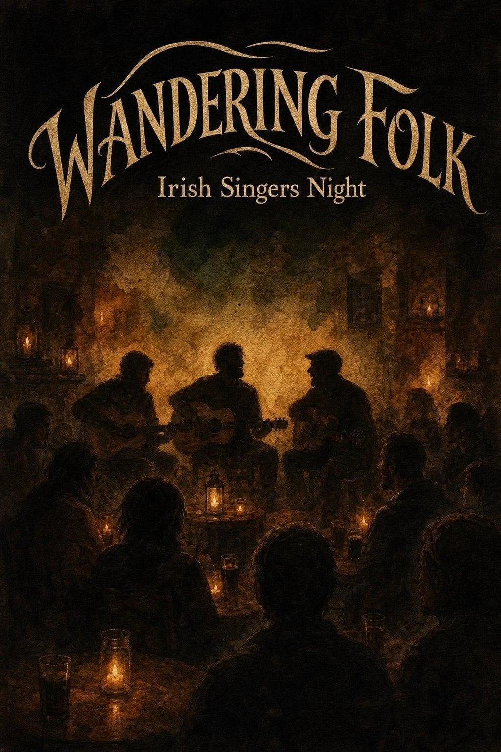 Wandering Folk Irish Singers Night poster